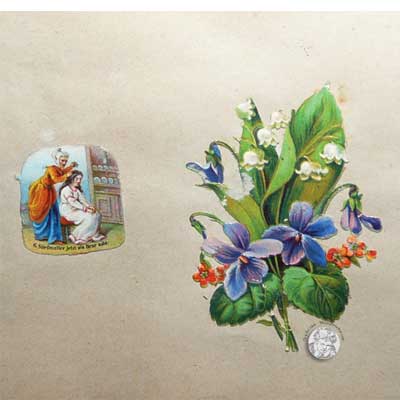 antikes Poesielalbum ab 1878