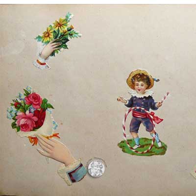 antikes Poesielalbum ab 1878