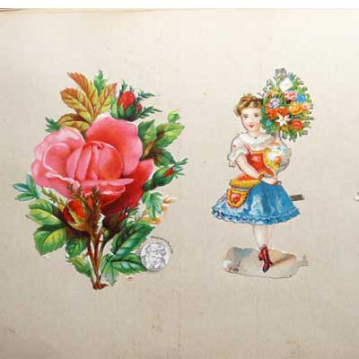 antikes Poesielalbum ab 1878