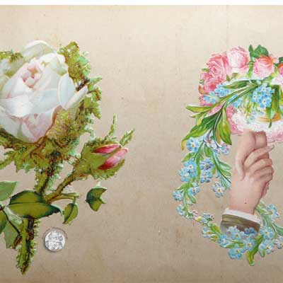 antikes Poesielalbum ab 1878