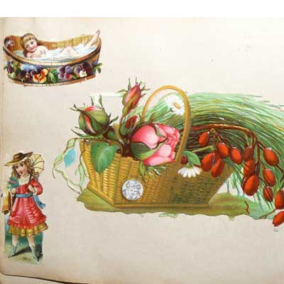 antikes Poesielalbum ab 1878