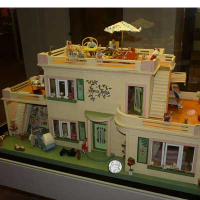 Haus Helga, Holzspielwarenfabrik Albin Schönherr, Niederlauterstein/Erzgebirge, DDR