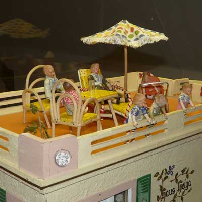 Haus Helga, Holzspielwarenfabrik Albin Schönherr, Niederlauterstein/Erzgebirge, DDR