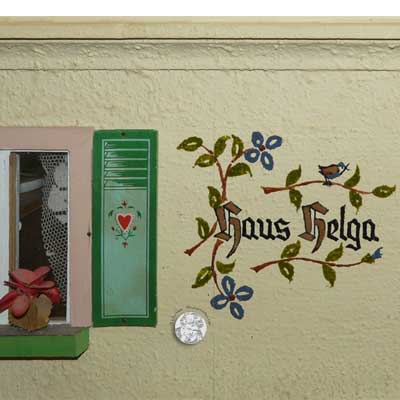 Haus Helga, Holzspielwarenfabrik Albin Schönherr, Niederlauterstein/Erzgebirge, DDR