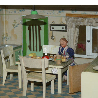 Haus Helga, Holzspielwarenfabrik Albin Schönherr, Niederlauterstein/Erzgebirge, DDR