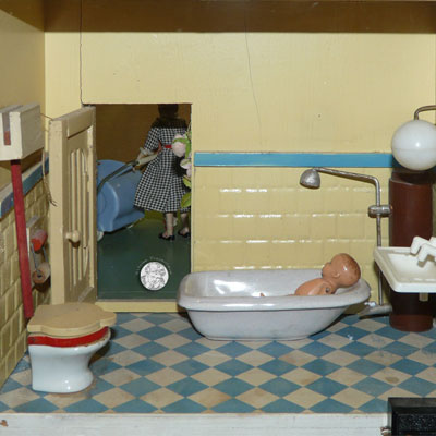 Haus Helga, Holzspielwarenfabrik Albin Schönherr, Niederlauterstein/Erzgebirge, DDR