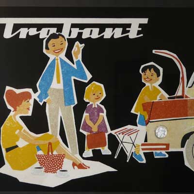 Trabant-Werbung, DDR