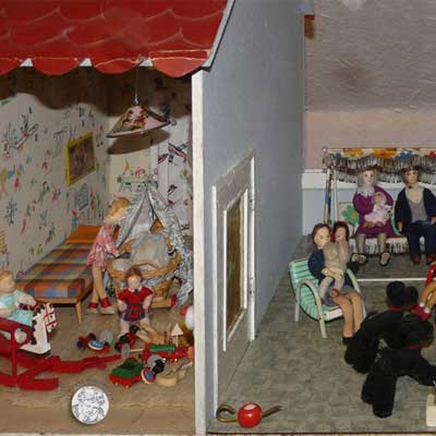 Kinderzimmer und Terrasse