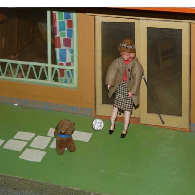 Haus Karin, VEB Holzspielwaren Grünhainichen, Erzgebirge, DDR