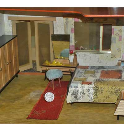 Haus Karin, VEB Holzspielwaren Grünhainichen, Erzgebirge, DDR