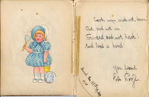 antikes Poesielalbum 20er bis 40er Jahre