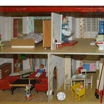 Puppenhaus von Moritz Gottschalk, DDR, 1966