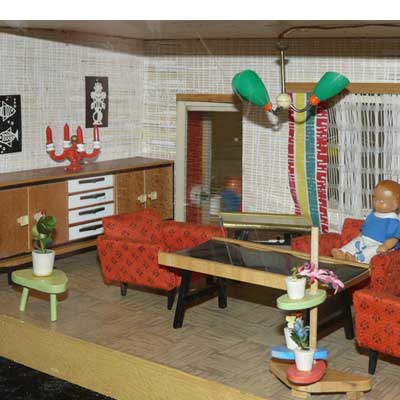 Puppenhaus von Moritz Gottschalk, DDR, 1966
