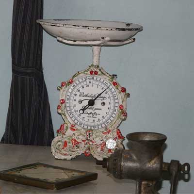 Lehrerwohnung um 1900, Küche, Dorfschule Schloss Blankenhain