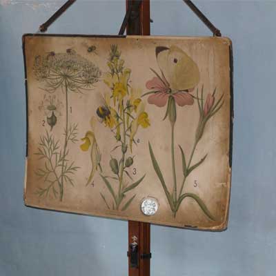 Schulstube von um 1920, Dorfschule Schloss Blankenhain