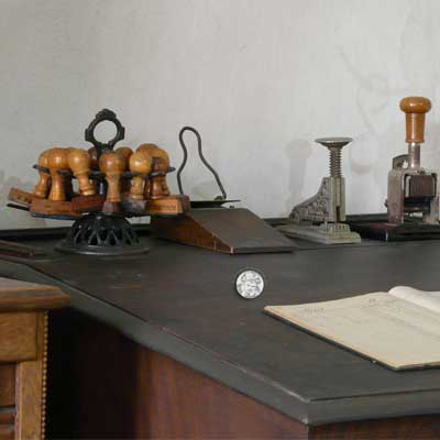 Amtszimmer, Dorfschule Schloss Blankenhain