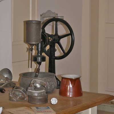 Schlossküche Mitte der 1920er Jahre, Schloss Blankenhain