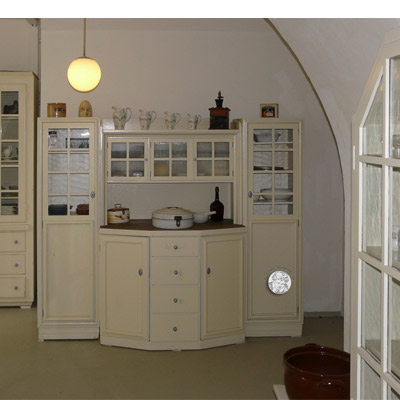 Schlossküche Mitte der 1920er Jahre, Schloss Blankenhain