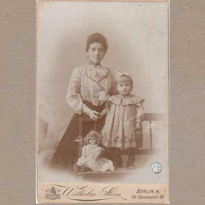 Kabinettfoto von um 1900