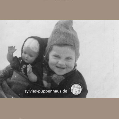 Meine Freundin Beate 3 Jahre alt; 1940/41