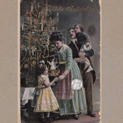 Weihnachten um 1910