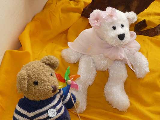 Im Schloss, da sind die Bären los