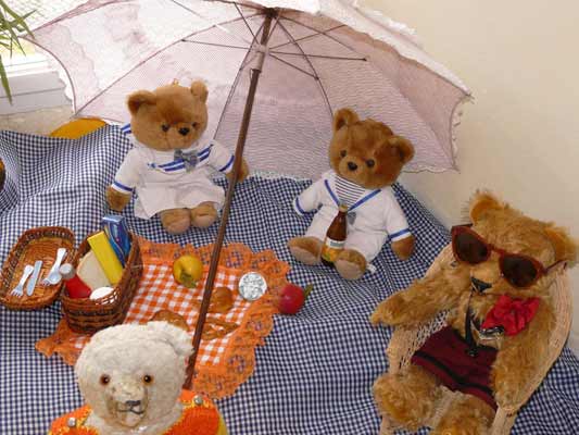 Im Schloss, da sind die Bären los