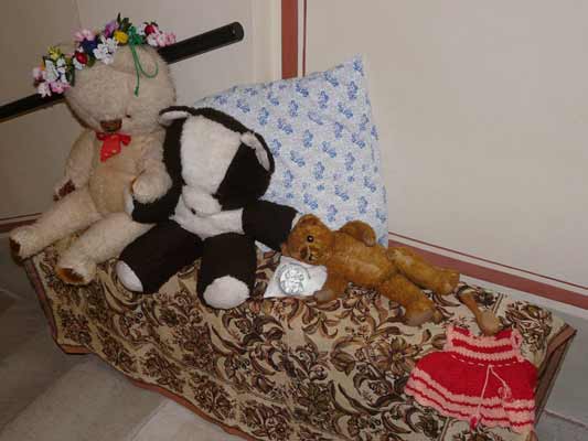 Im Schloss, da sind die Bären los