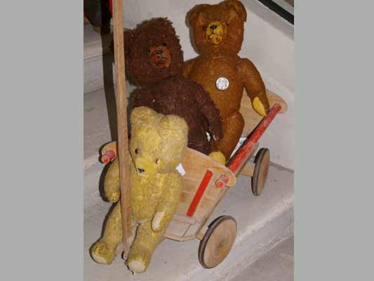 Im Schloss, da sind die Bären los