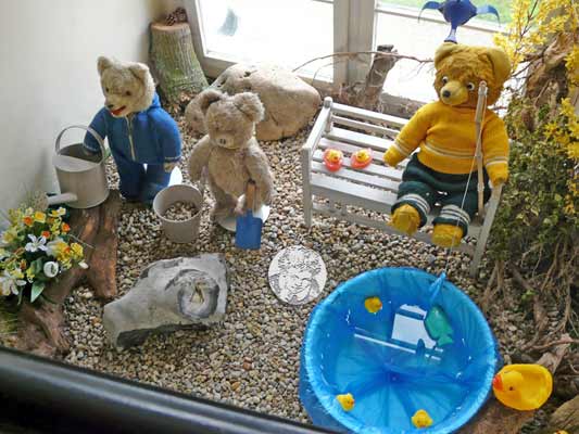 Im Schloss, da sind die Bären los