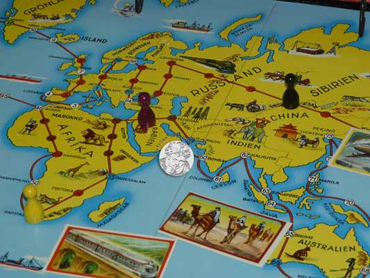 um 1940 - Welt-Reise-Spiel