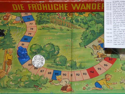 Die fröhliche Wanderung, DDR 1954