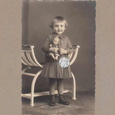 Fotopostkarte von 1925