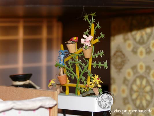 Blumenbank 60er Jahre DDR