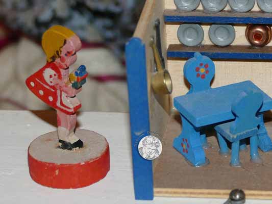 Spielzeugladen, Klappkaufladen 20er Jahre