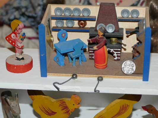 Spielzeugladen, Klappkaufladen 20er Jahre