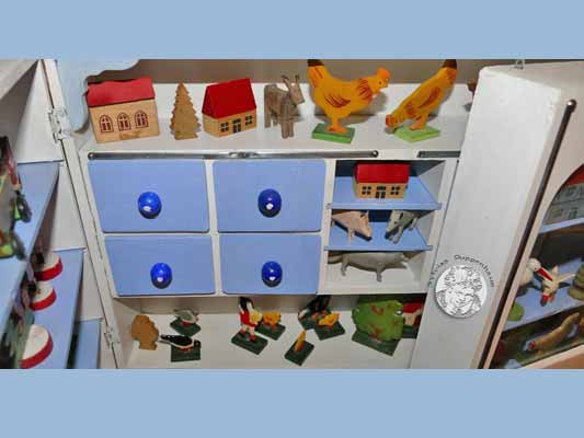 Spielzeugladen, Klappkaufladen 20er Jahre