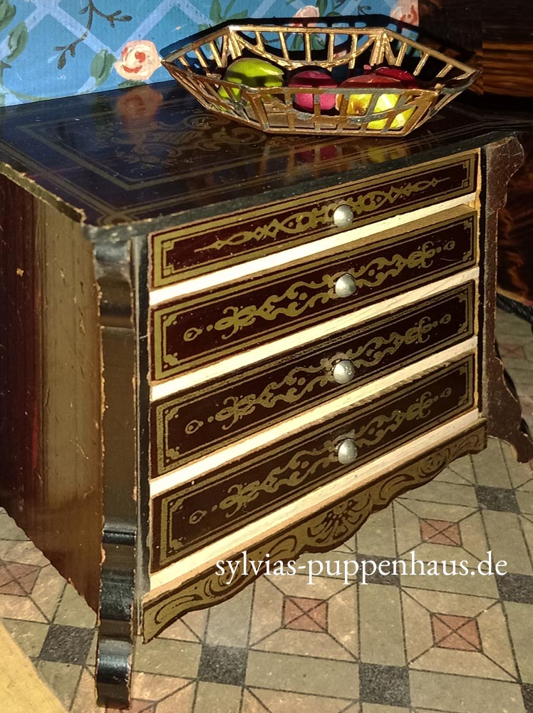 Stilkunde Möbel Biedermeier Boullemöbel Puppenstube
