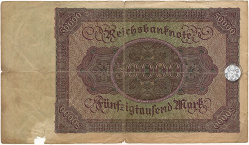 Reichsbanknote von 1922